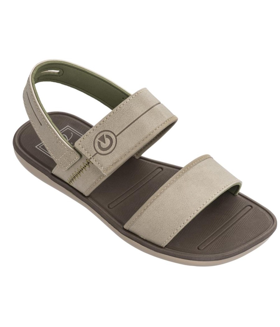 TRENDY grey flat finger sandals for woman 